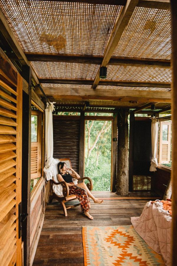 Villa Bird Hills Bamboo House à Karangasem Extérieur photo