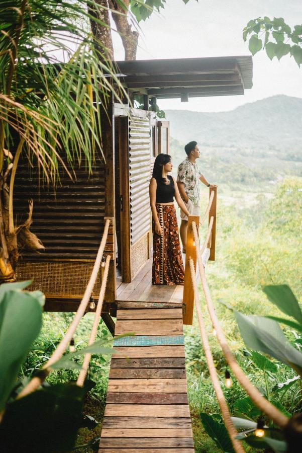 Villa Bird Hills Bamboo House à Karangasem Extérieur photo