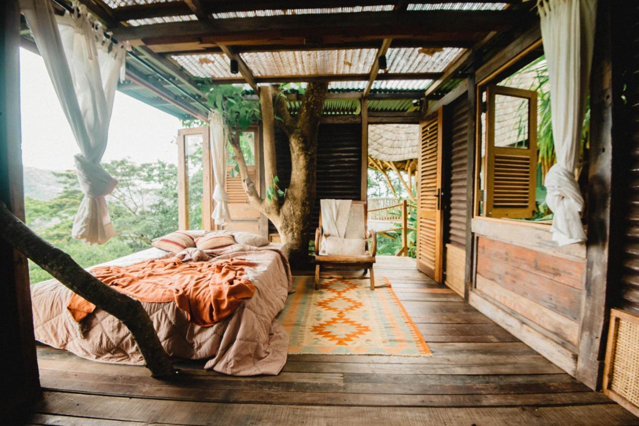 Villa Bird Hills Bamboo House à Karangasem Extérieur photo