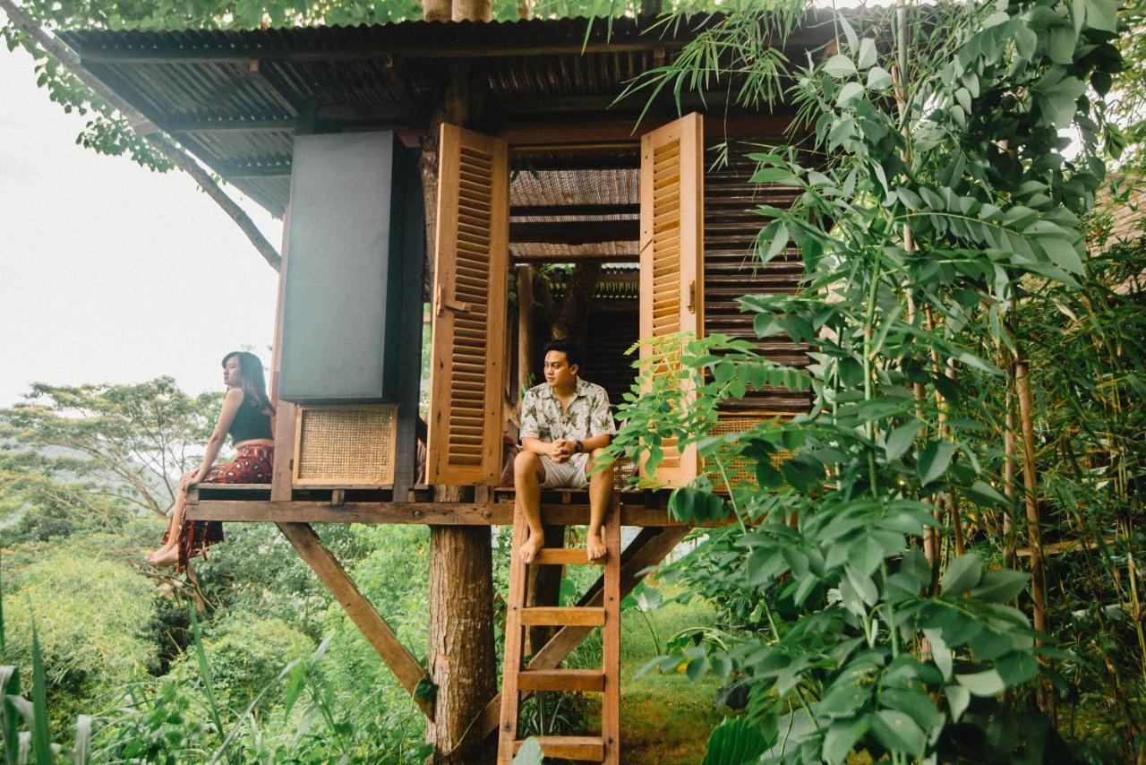 Villa Bird Hills Bamboo House à Karangasem Extérieur photo