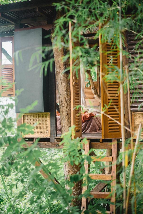 Villa Bird Hills Bamboo House à Karangasem Extérieur photo