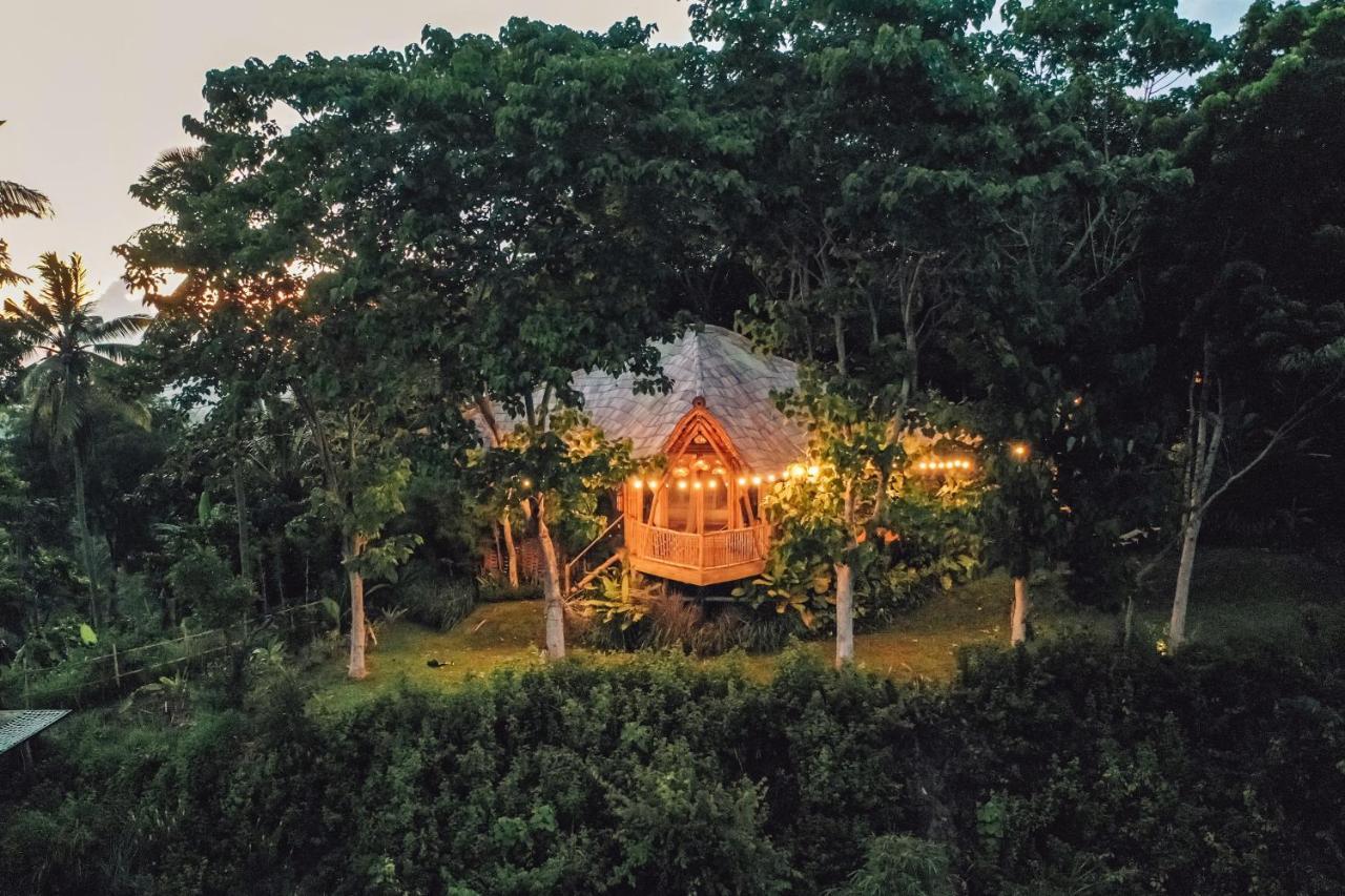 Villa Bird Hills Bamboo House à Karangasem Extérieur photo