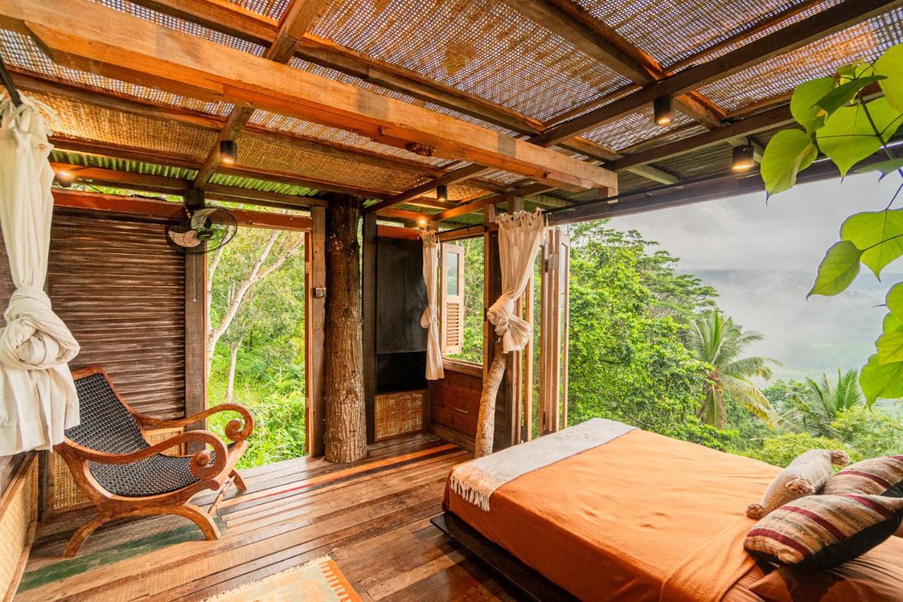 Villa Bird Hills Bamboo House à Karangasem Extérieur photo