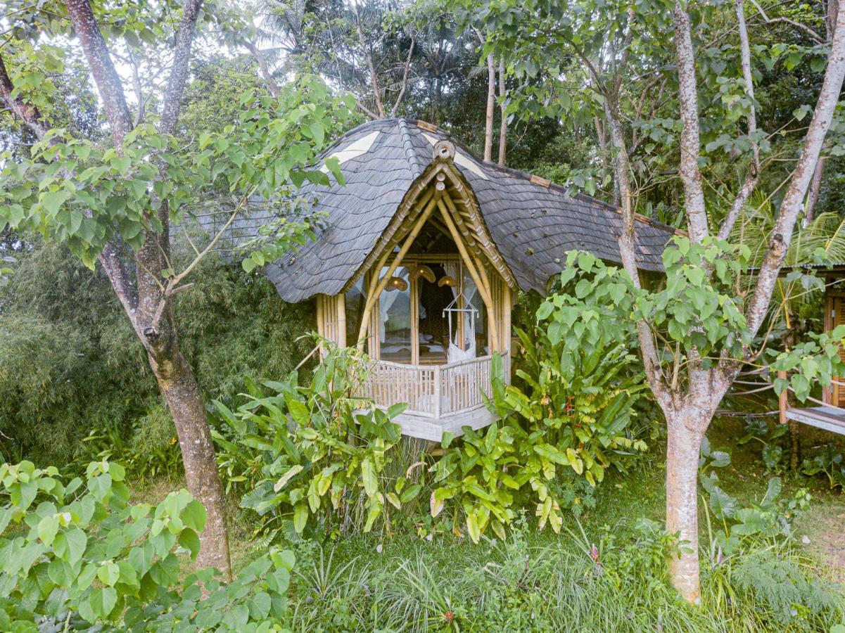 Villa Bird Hills Bamboo House à Karangasem Extérieur photo